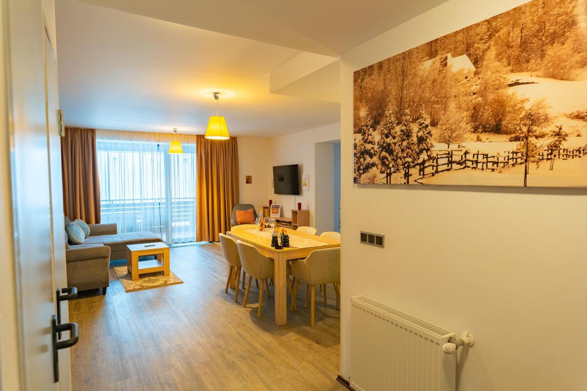 Fabulous Views Silver Mountain 3 Rooms Apartment Poiana Brasov Exteriör bild