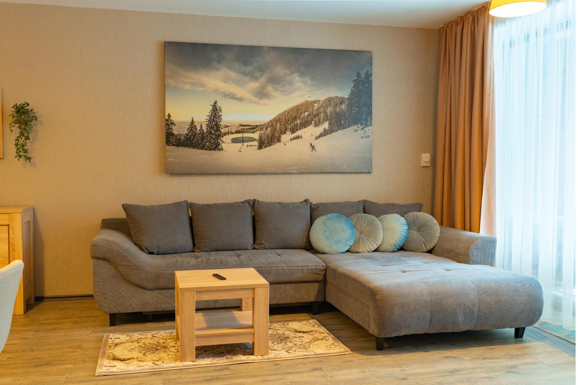Fabulous Views Silver Mountain 3 Rooms Apartment Poiana Brasov Exteriör bild